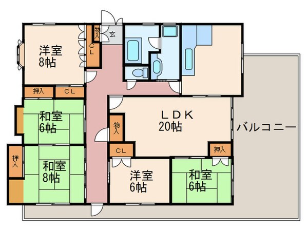 第二西本ビルの物件間取画像